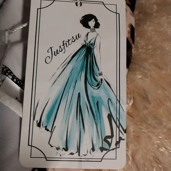 Jusfitsu High Waisted Bikini Bottom for Women Tummy Control Swimsuits NWT Size M - Picture 8 of 9